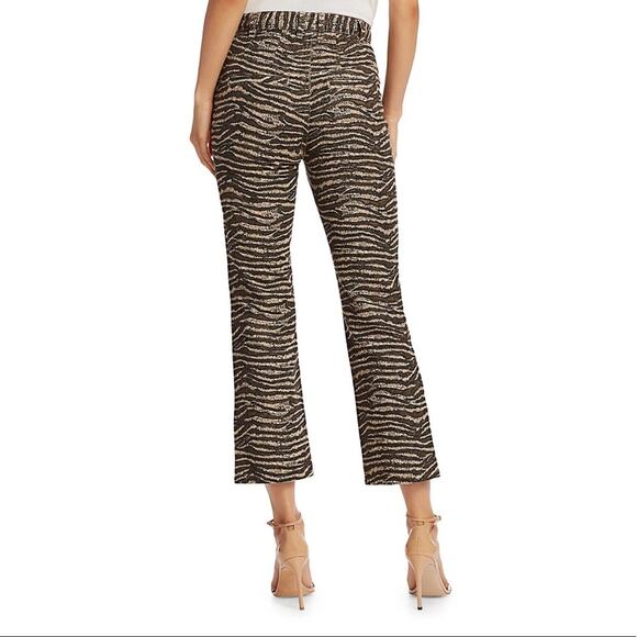NWT New with tags Joie Sharma Animal Print High Rise Ankle Pants Size 24 - Picture 2 of 8